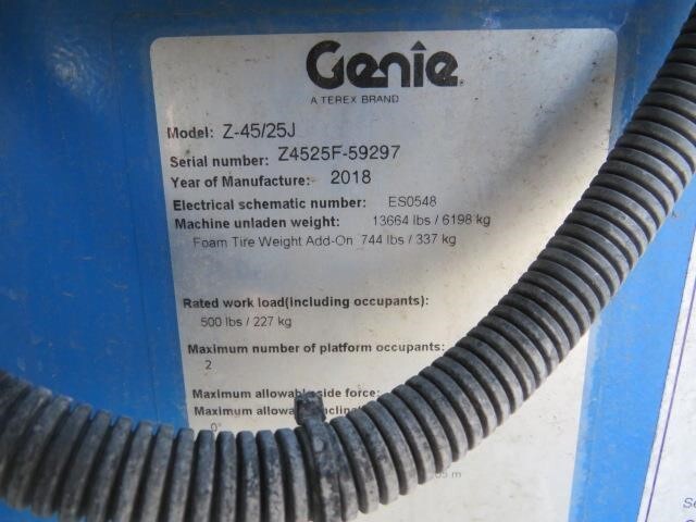 2018 Genie Z-45/25J IC-18