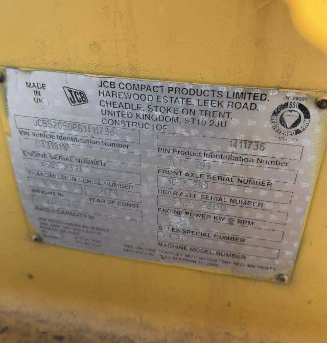 2008 JCB 520-50-13