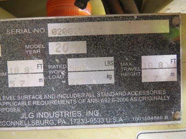 2016 JLG 1930ES-11