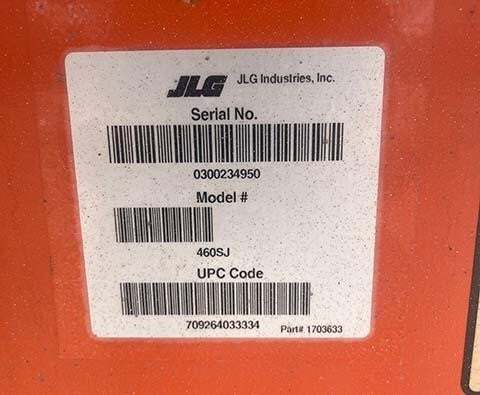 2017 JLG 460SJ-17
