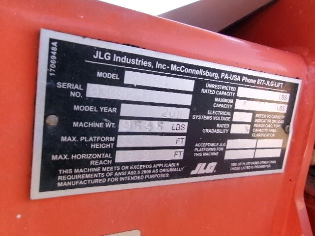 2018 JLG 340AJ-22