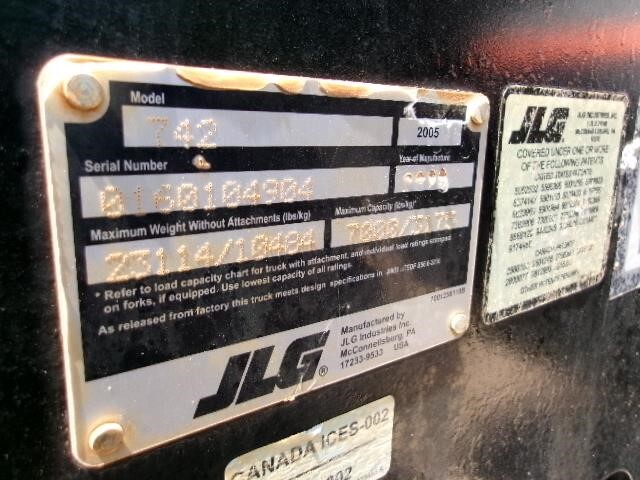 2020 JLG 742-26