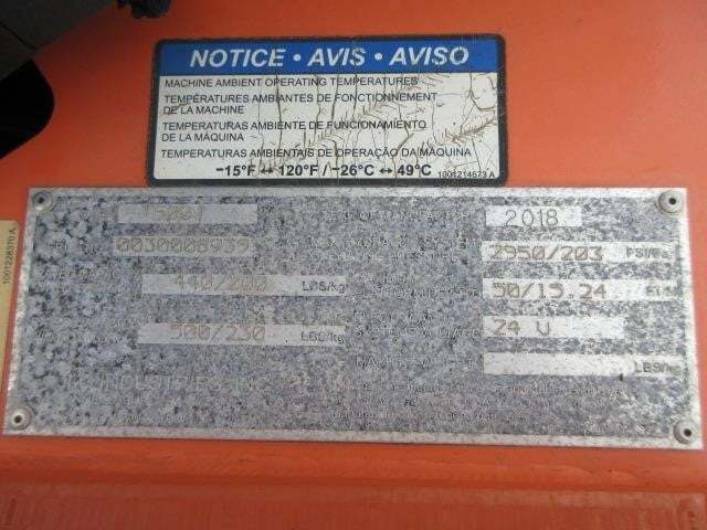 2018 JLG T500J-22