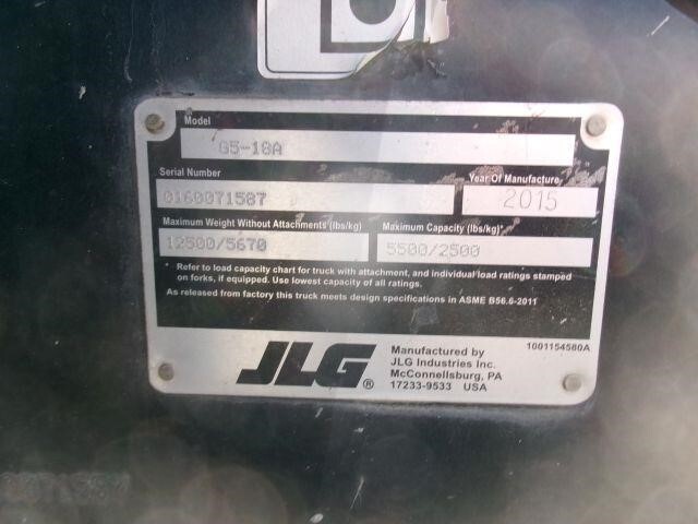 2015 JLG G5-18A-21