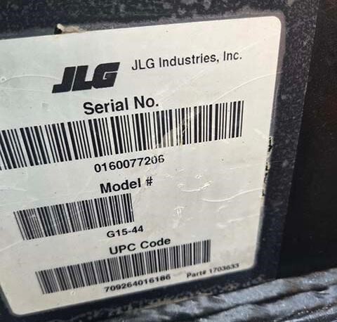 2016 JLG G15-44A-16