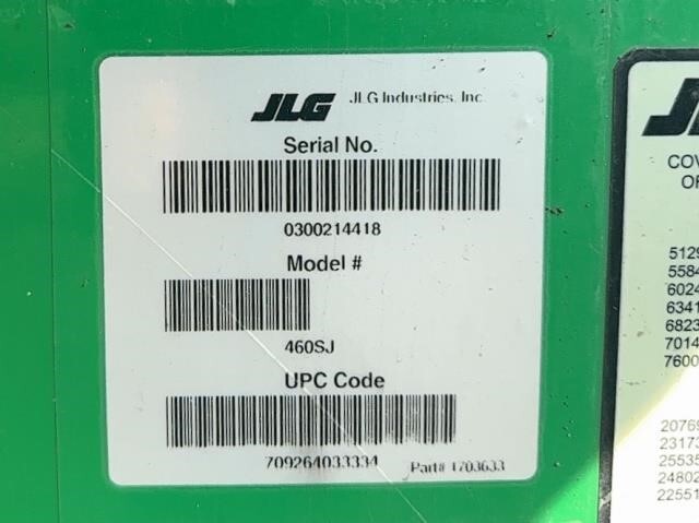 2016 JLG 460SJ-23