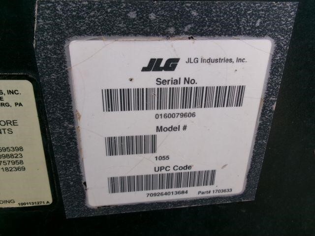2017 JLG 1055-19