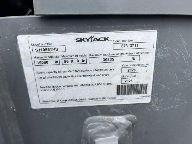 2026 Skyjack SJ1056 TH-20