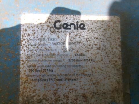 2019 Genie GS-1930-12