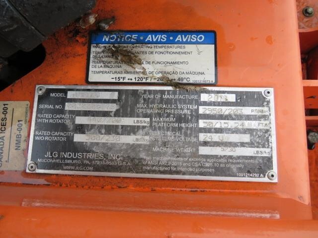 2018 JLG T500-24