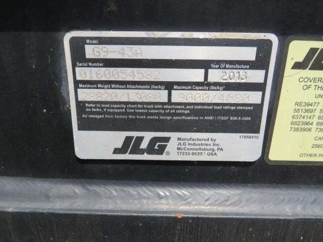 2013 JLG G9-43A-24