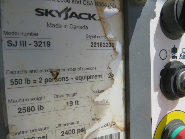 2020 Skyjack SJ3219-18
