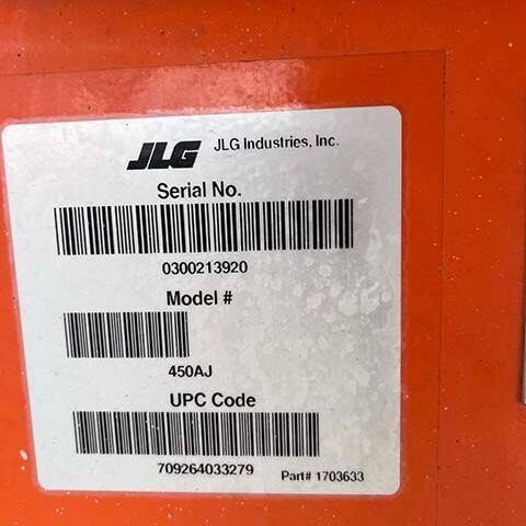 2016 JLG 450AJ-18
