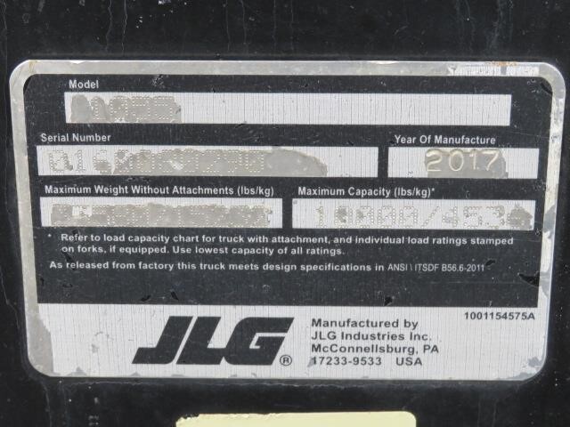 2017 JLG 1055-29
