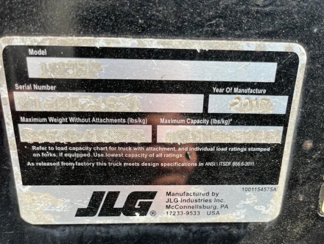 2016 JLG 1255-18
