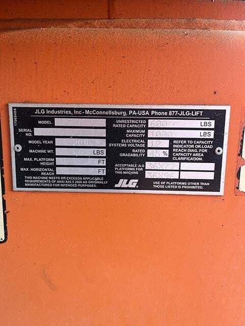2016 JLG 400S-17