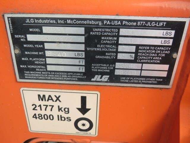 2018 JLG 340AJ-18