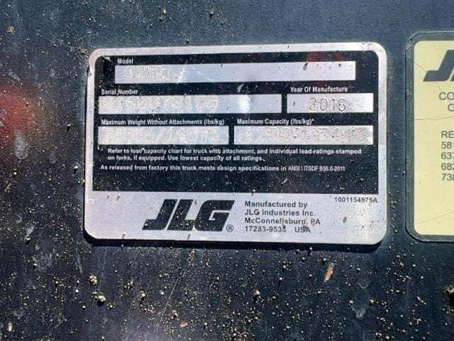 2016 JLG 1255-31