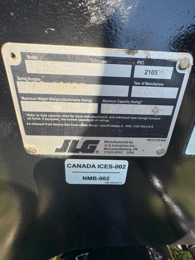 2021 JLG 1255-6
