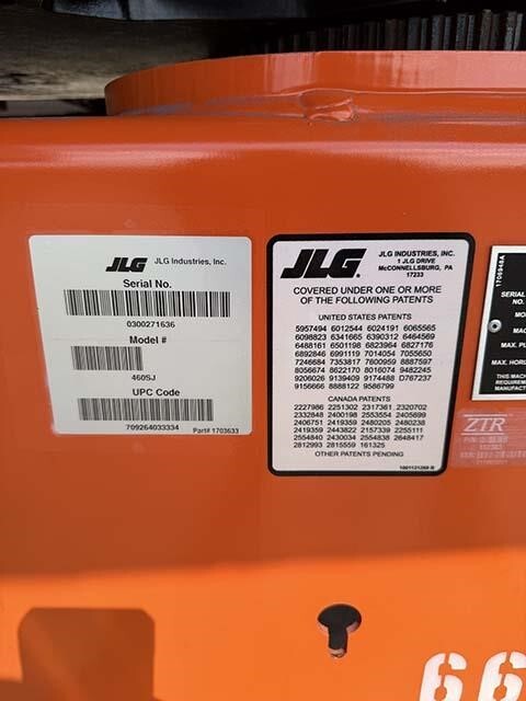 2021 JLG 460SJ-53