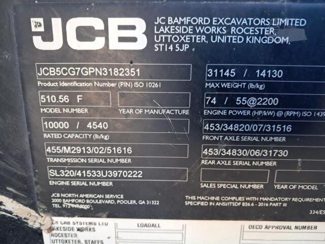2023 JCB 510-56-27