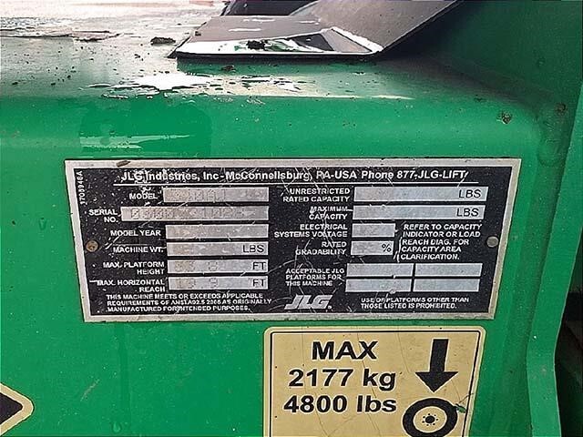 2016 JLG 340AJ-42