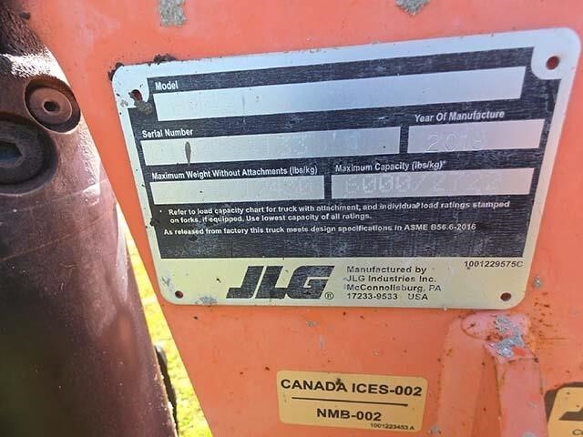 2018 JLG 6042-33