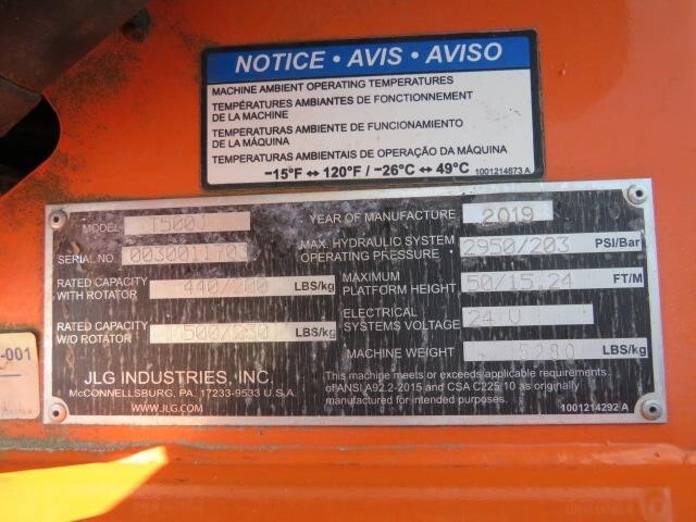 2019 JLG T500J-24