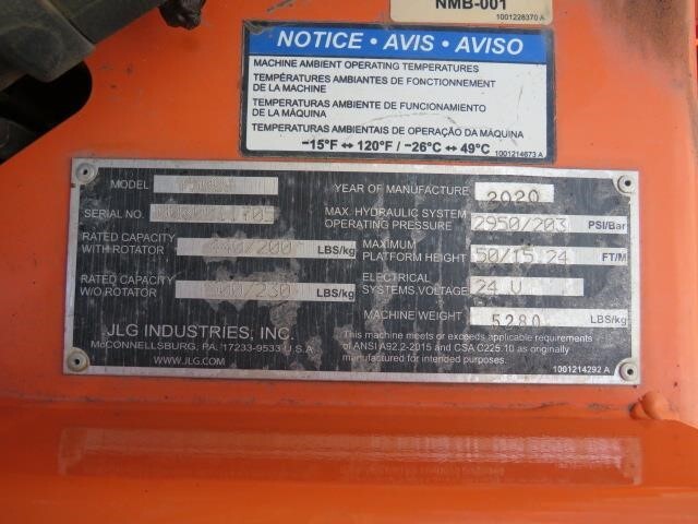 2020 JLG T500J-24