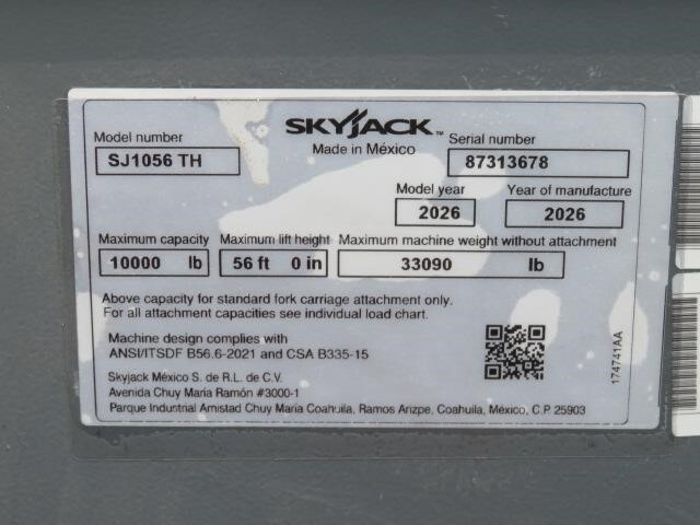 2026 Skyjack SJ1056 TH-27