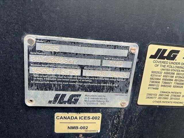 2018 JLG 1255-35