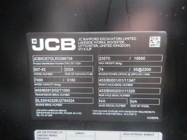 2026 JCB 507-42-38