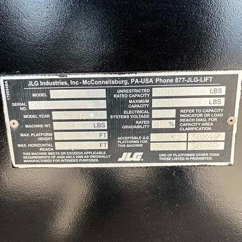 2017 JLG 860SJ-19