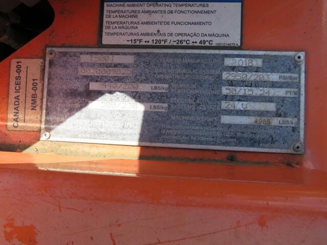 2018 JLG T500J-21