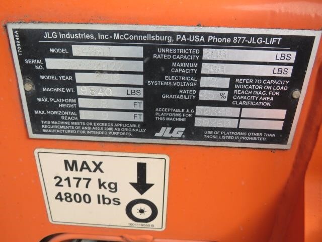 2018 JLG 340AJ-18