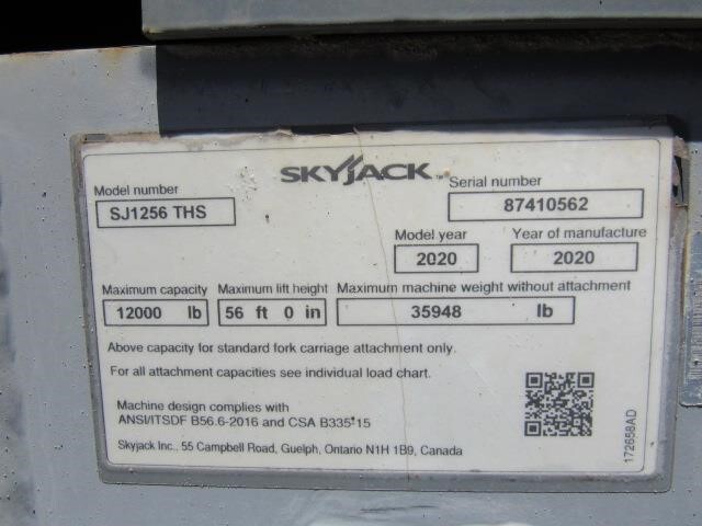 2020 Skyjack SJ1256 THS-27