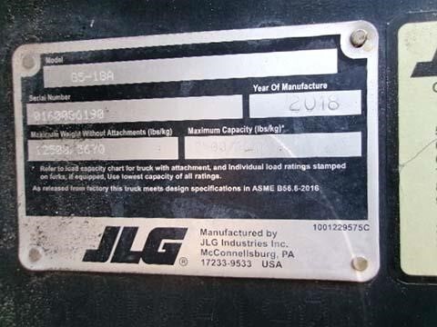 2018 JLG G5-18A-23
