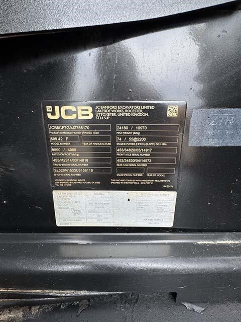 2019 JCB 509-42-39