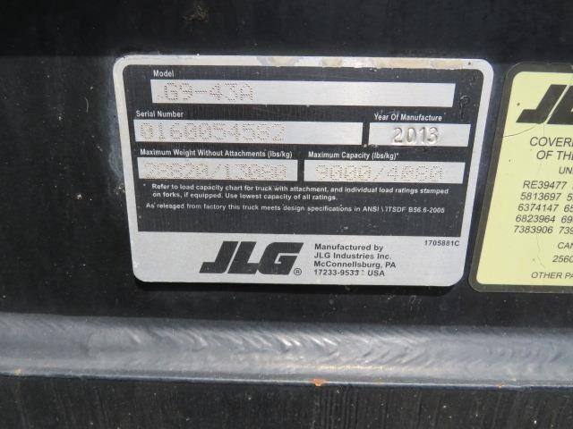 2013 JLG G9-43A-24