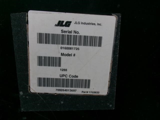 2017 JLG 1255-10