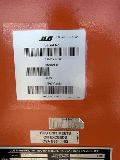 2020 JLG 860SJ-55