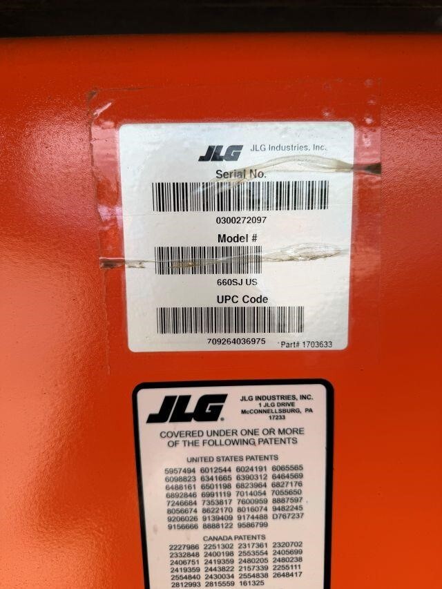 2021 JLG 660SJ-47