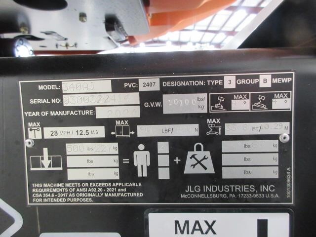 2026 JLG 340AJ-26