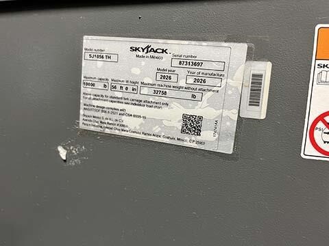 2026 Skyjack SJ1056 TH-20