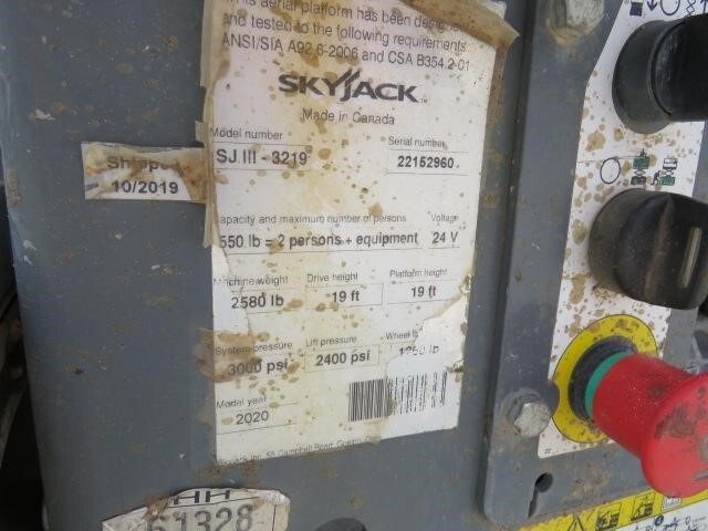 2020 Skyjack SJ3219-19