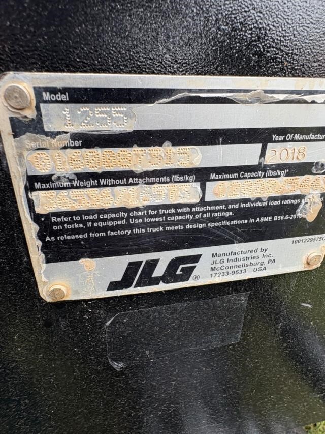 2018 JLG 1255-16