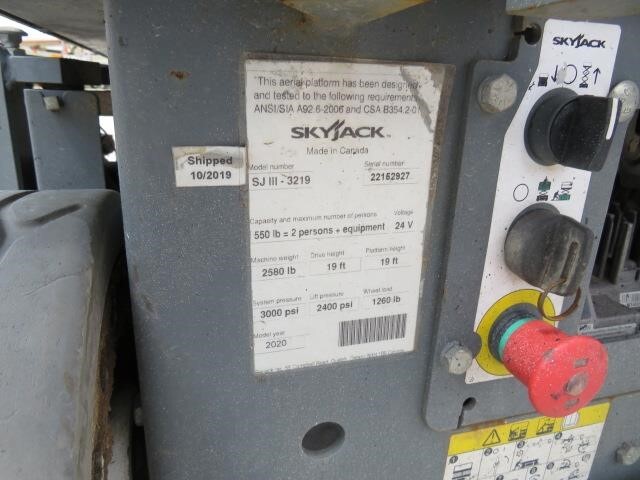 2020 Skyjack SJ3219-19