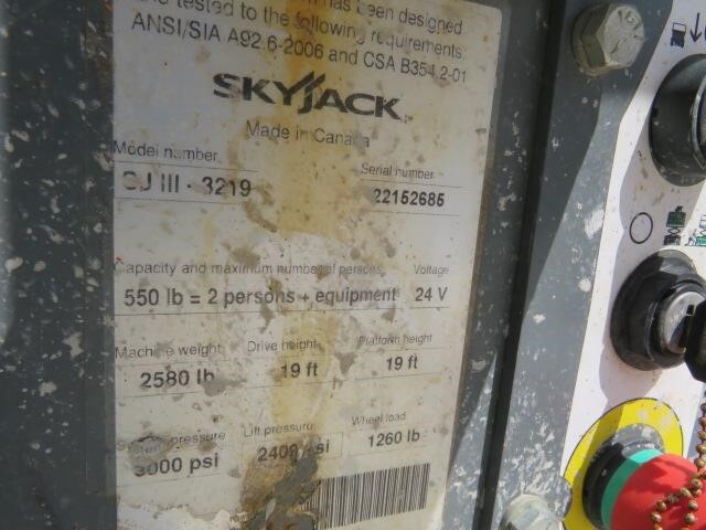 2020 Skyjack SJ3219-19
