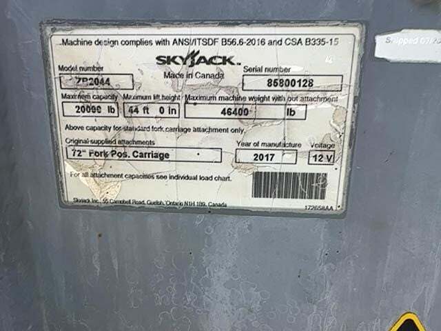 2017 Skyjack ZB2044 -39