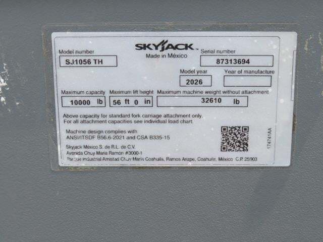 2026 Skyjack SJ1056 TH-27